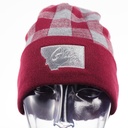 Griz over Montana - USA-Made Plaid Beanie