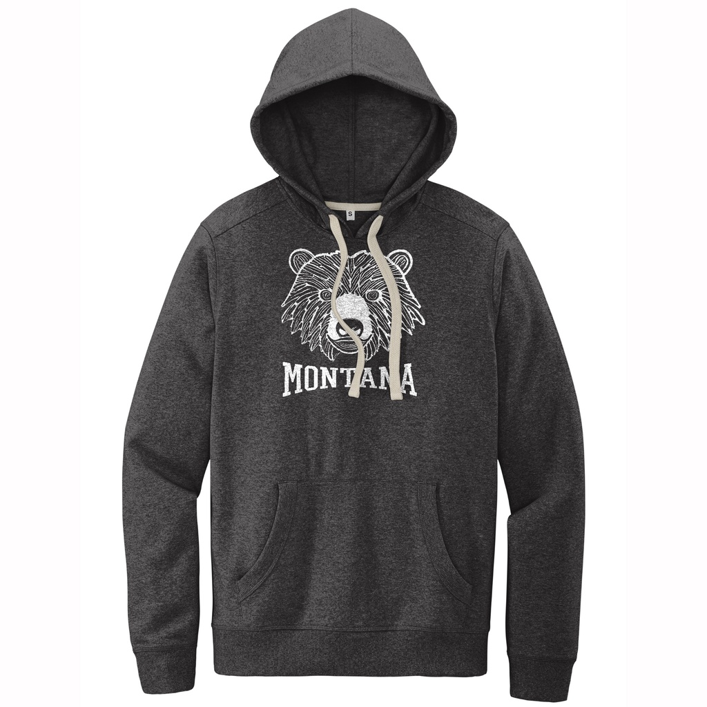 Happy Bear - Sustainable Recycled Fleece Hoodie