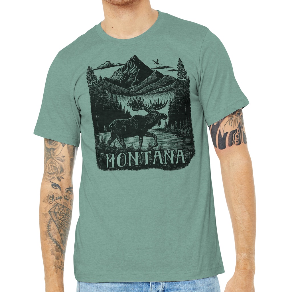Moose Lake - Unisex Soft Blend Tee