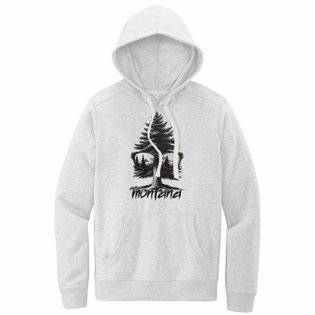 Shaded Tree - Sustainable Recycled Fleece Hoodie