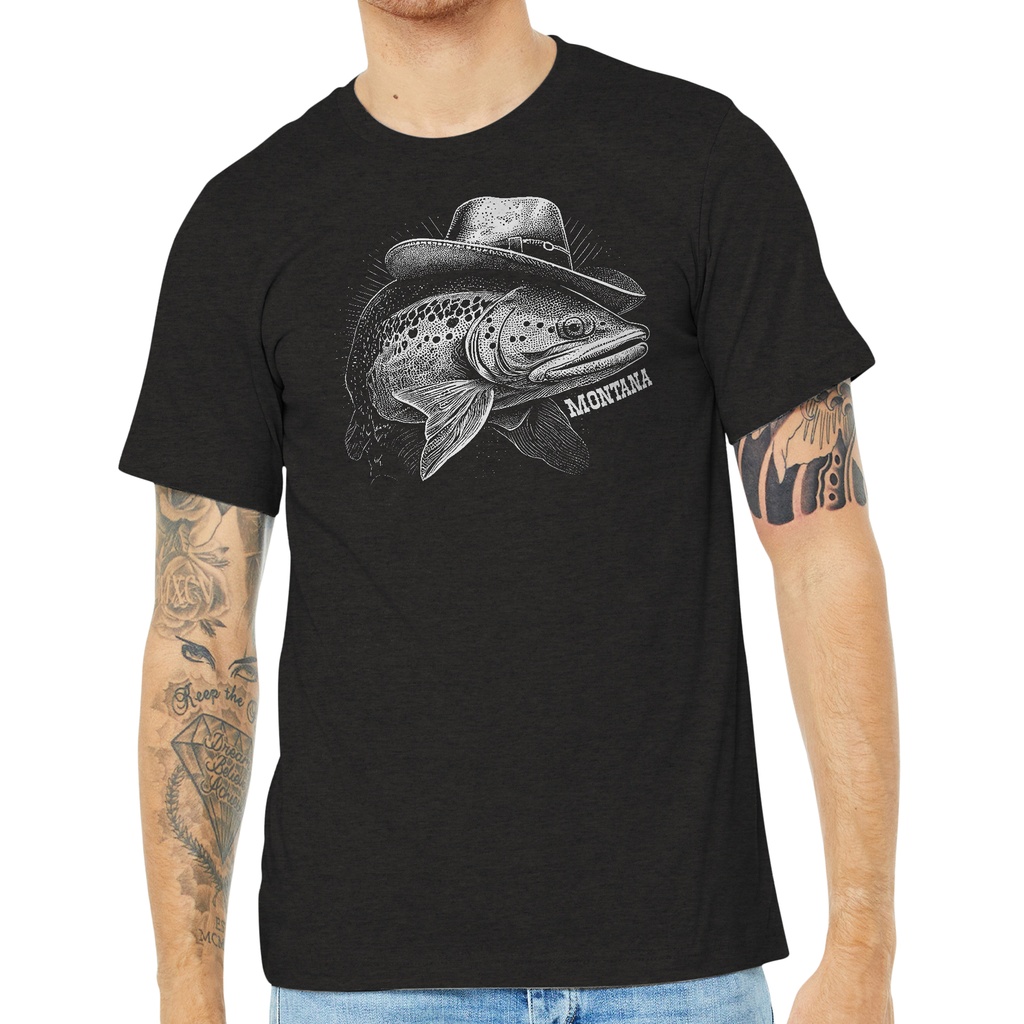 Trout-law - Unisex Soft Blend Tee
