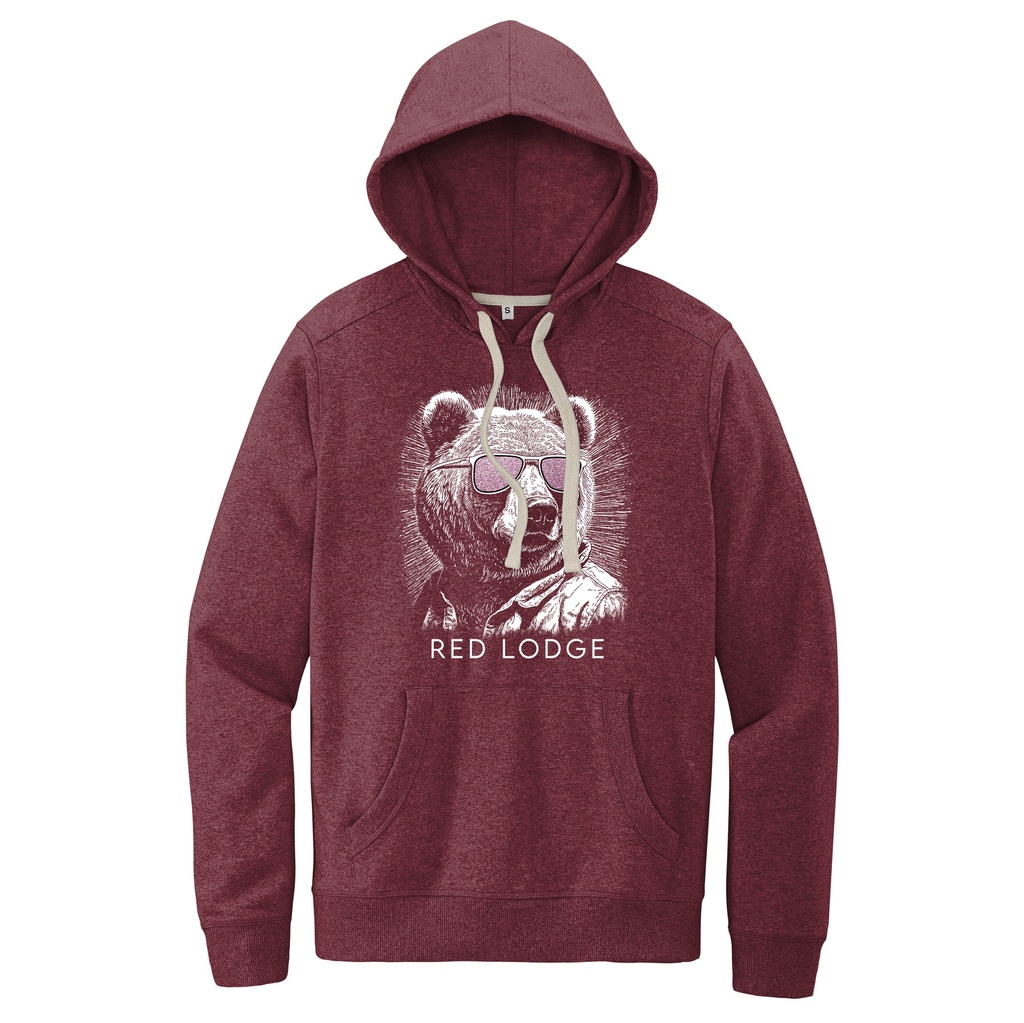 Glitter Bear Sunglasses Red Lodge Hoodie
