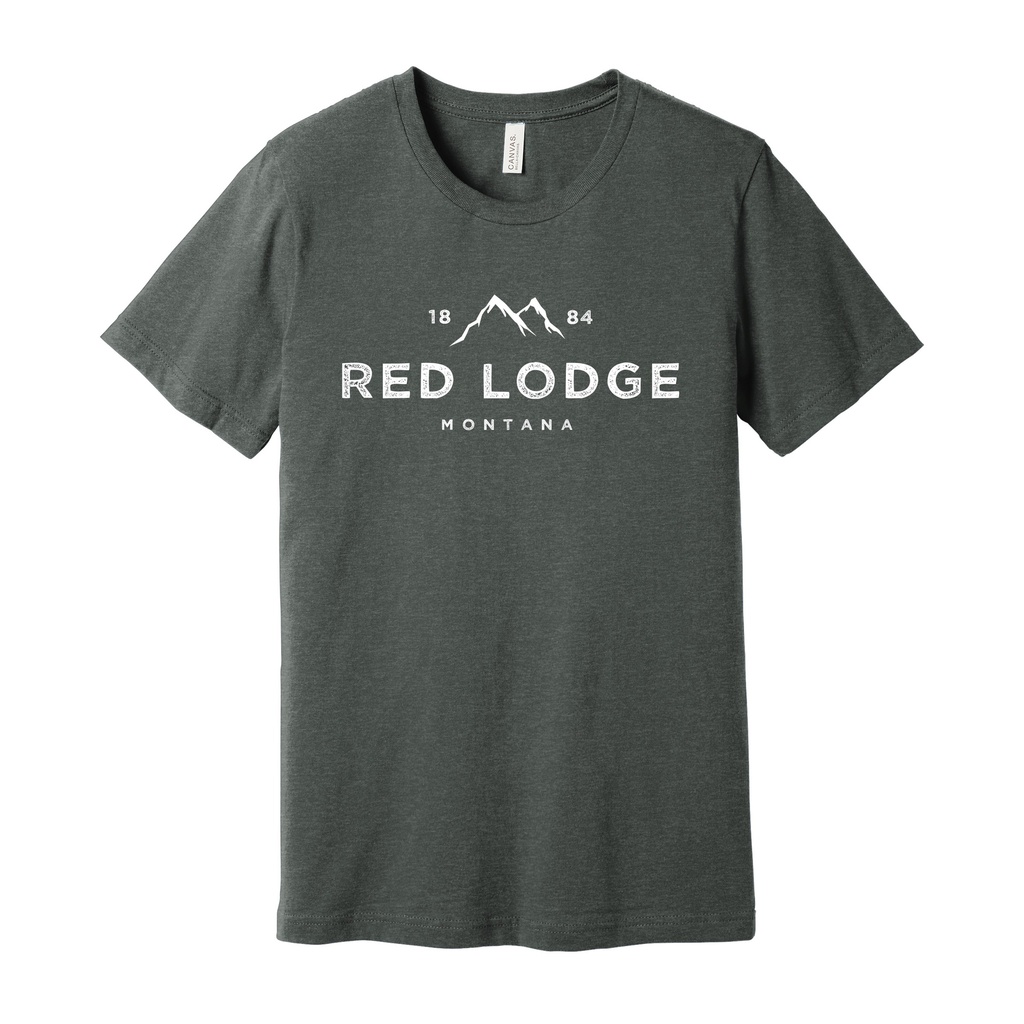Red Lodge Modern Text Tee