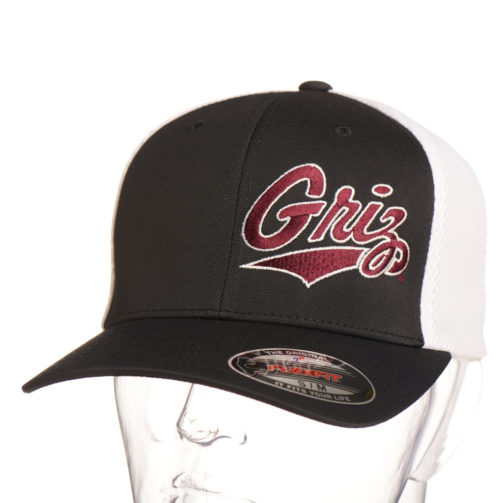 Griz Outlined - Flexfit Adult Ultrafibre and Airmesh Cap