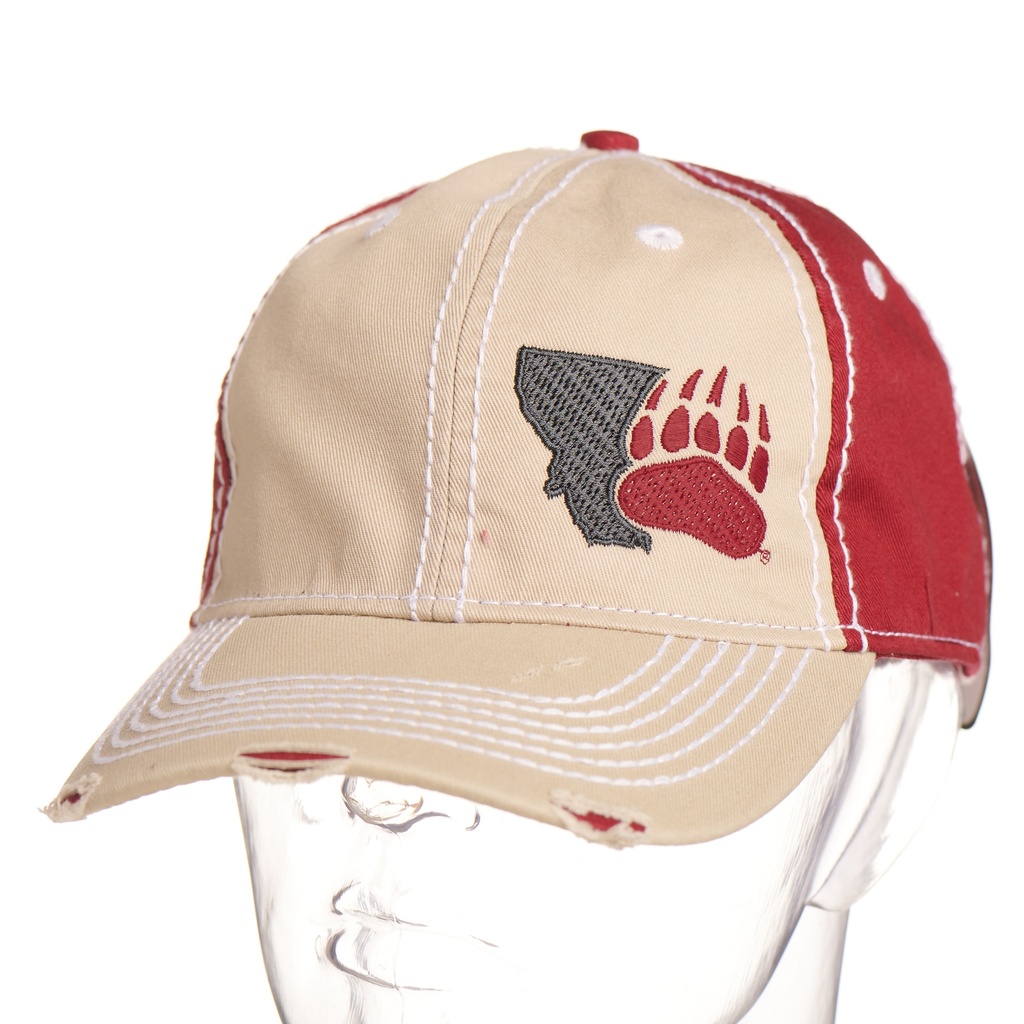 Montana Paw - Distressed Rambler Cap