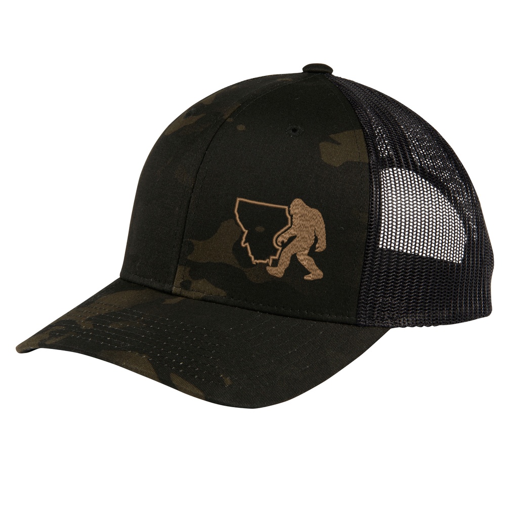 Bigfoot Montana Retro Trucker Cap