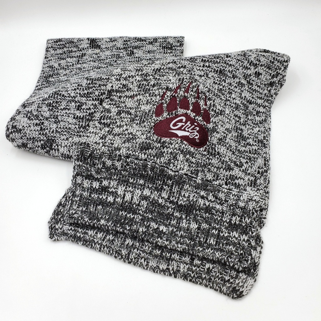 Griz Script Marled Scarf
