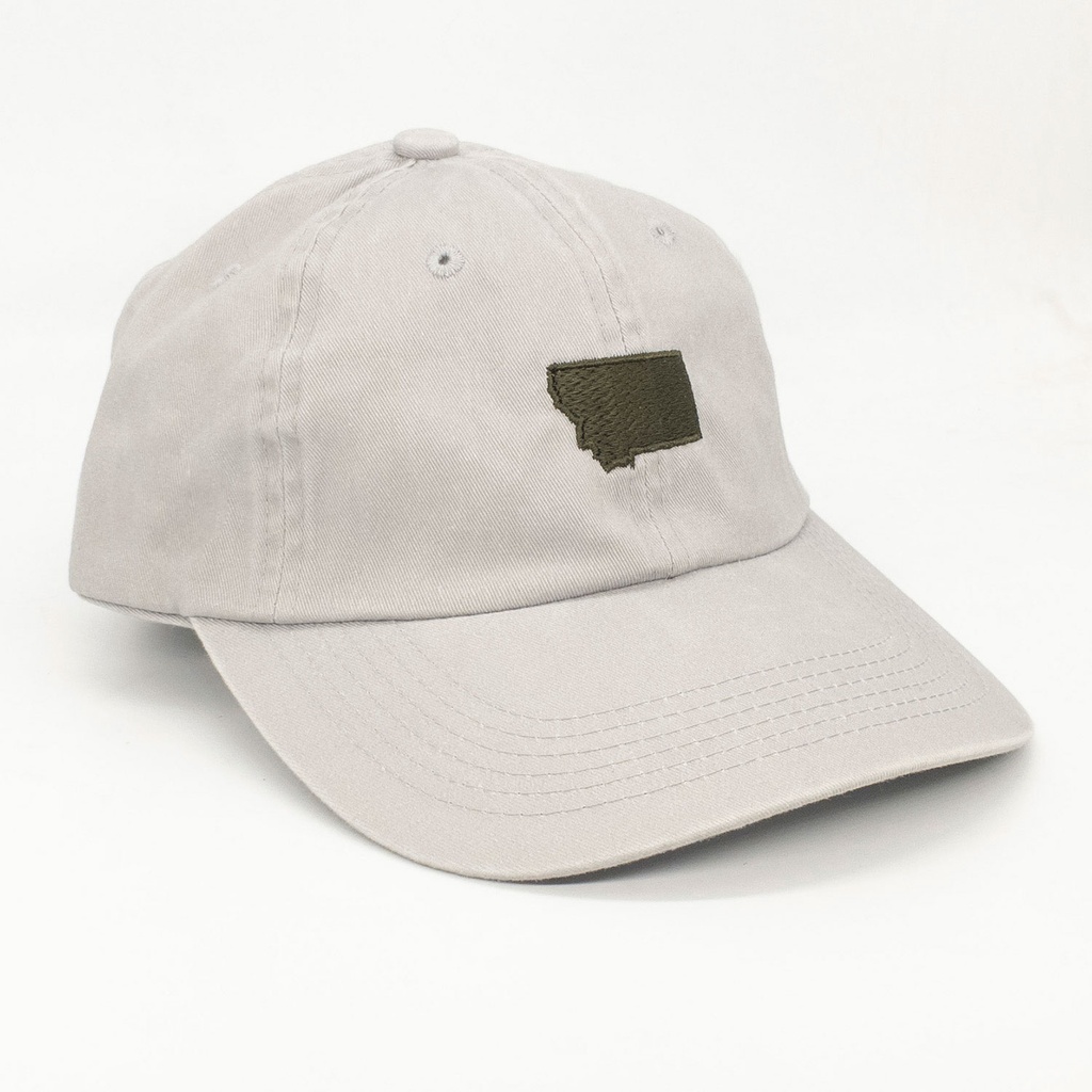 MT Embroidered Washed Cap - Stone