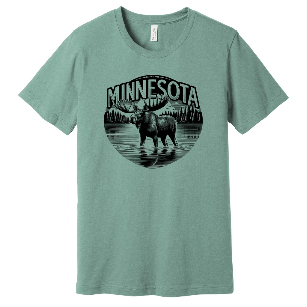 Minnesota Moose - Unisex Soft Blend Tee