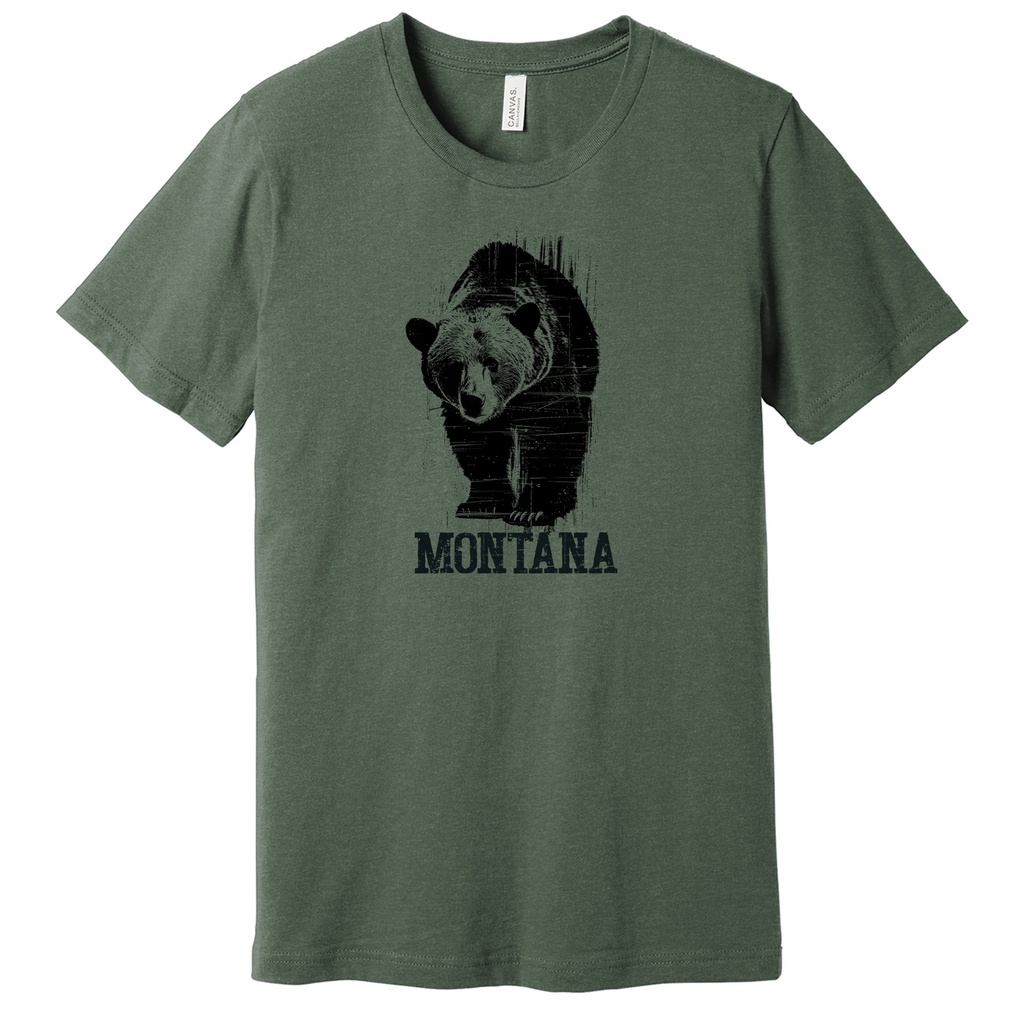 Wild Griz Stamp - Unisex Soft Blend Tee