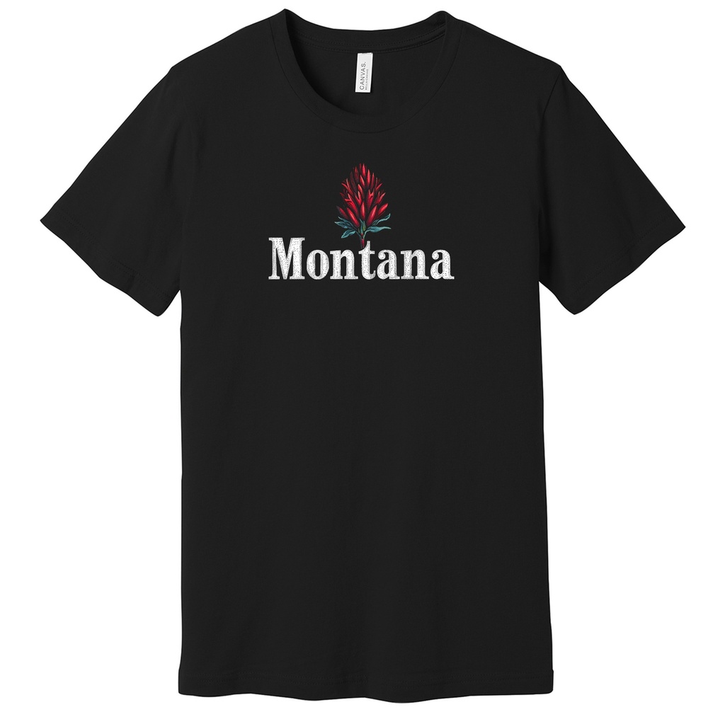 Minimal Indian Paintbrush - Unisex Soft Blend Tee