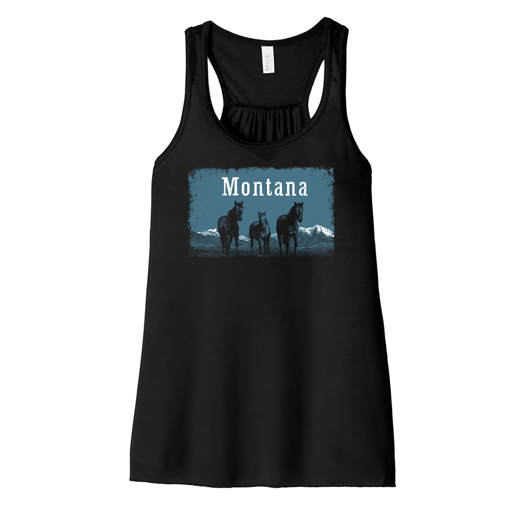 Wild Horses Montana - Women's Racerback Tank