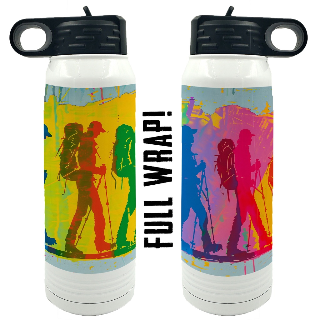 Hikers 30 oz Insulated Water Bottle