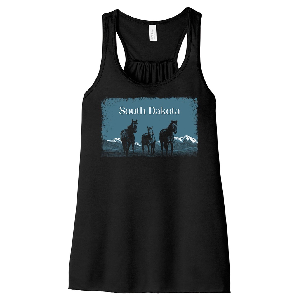Wild Horses South Dakota - Women's Racerback Tank