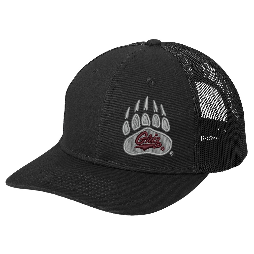Paw with Griz - Snapback Trucker Cap