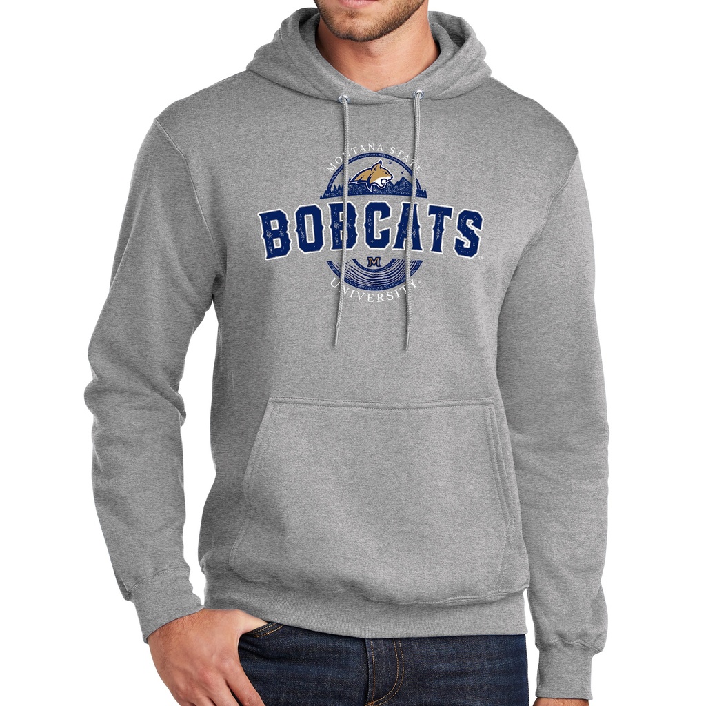 Bobcats Badge - Fleece Pullover Hoodie