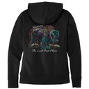 Many-Color Bison - Women's Recycled Fleece Full-Zip Hoodie