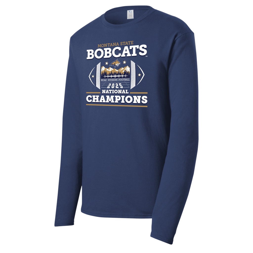 Bobcat 2025 Champions - Unisex Cotton Long Sleeve Tee
