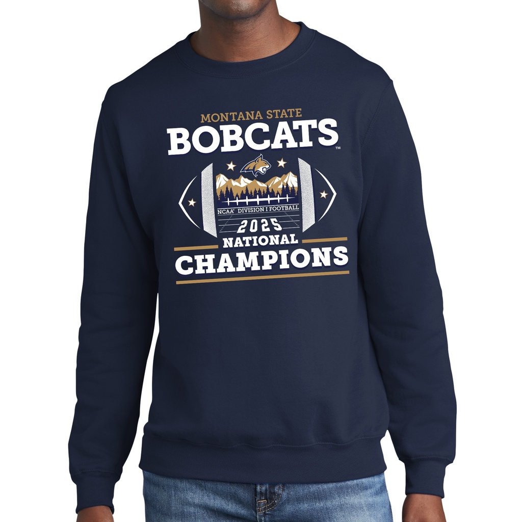 Bobcat 2025 Champions - Fleece Crewneck Sweatshirt