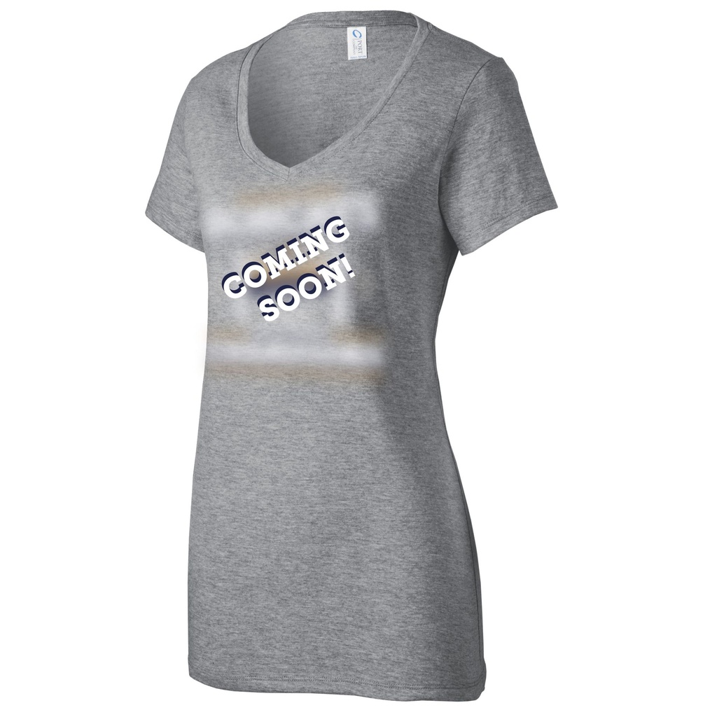 Bobcat 2025 Champions - Ladies Cotton V-Neck Tee