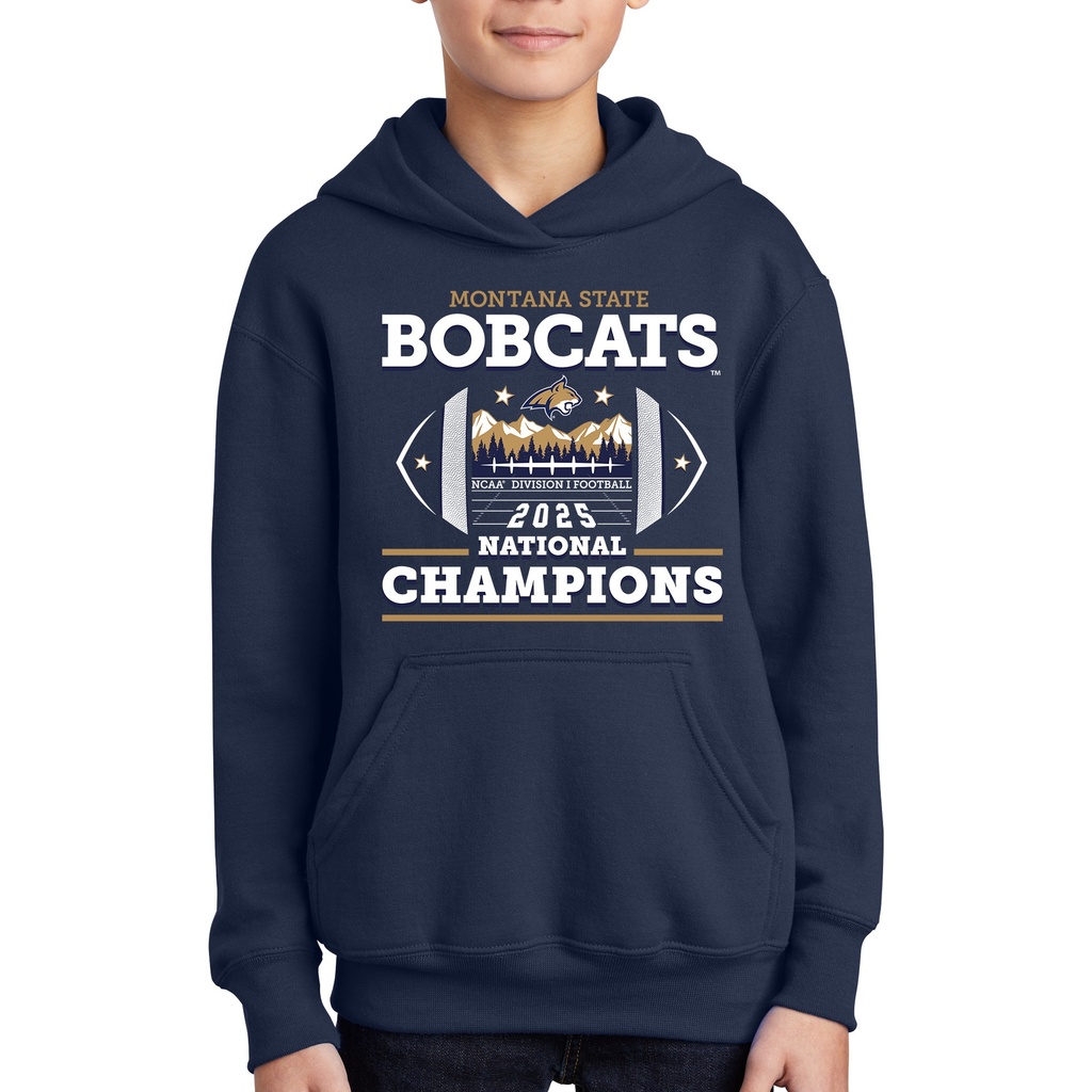 Bobcat 2025 Champions - Youth Fleece Hoodie