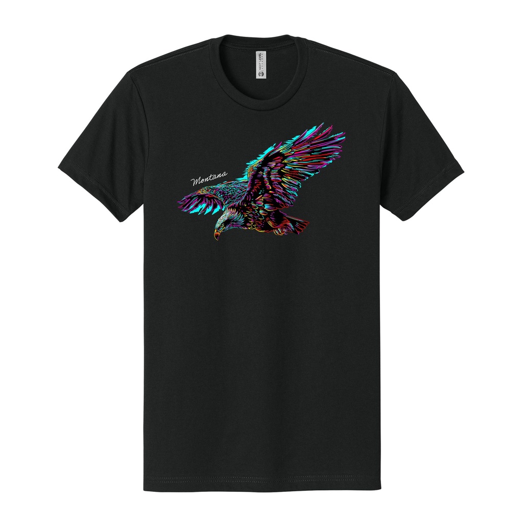Many-Color Eagle - Unisex Blend Tee