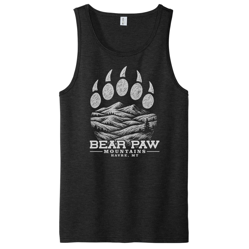 Bear Paw Mountains - Unisex Tri-Blend Tank