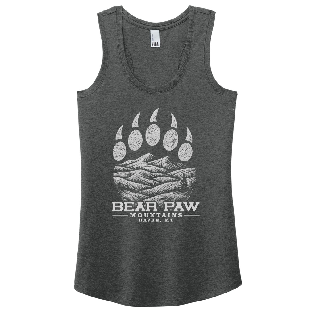 Bear Paw Mountains - Women's Tri-Blend Racerback Tank