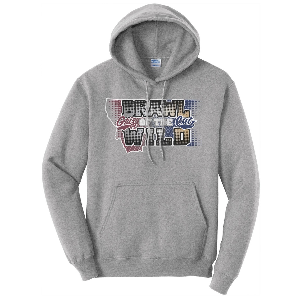 Brawl of the Wild - Fleece Pullover Hoodie