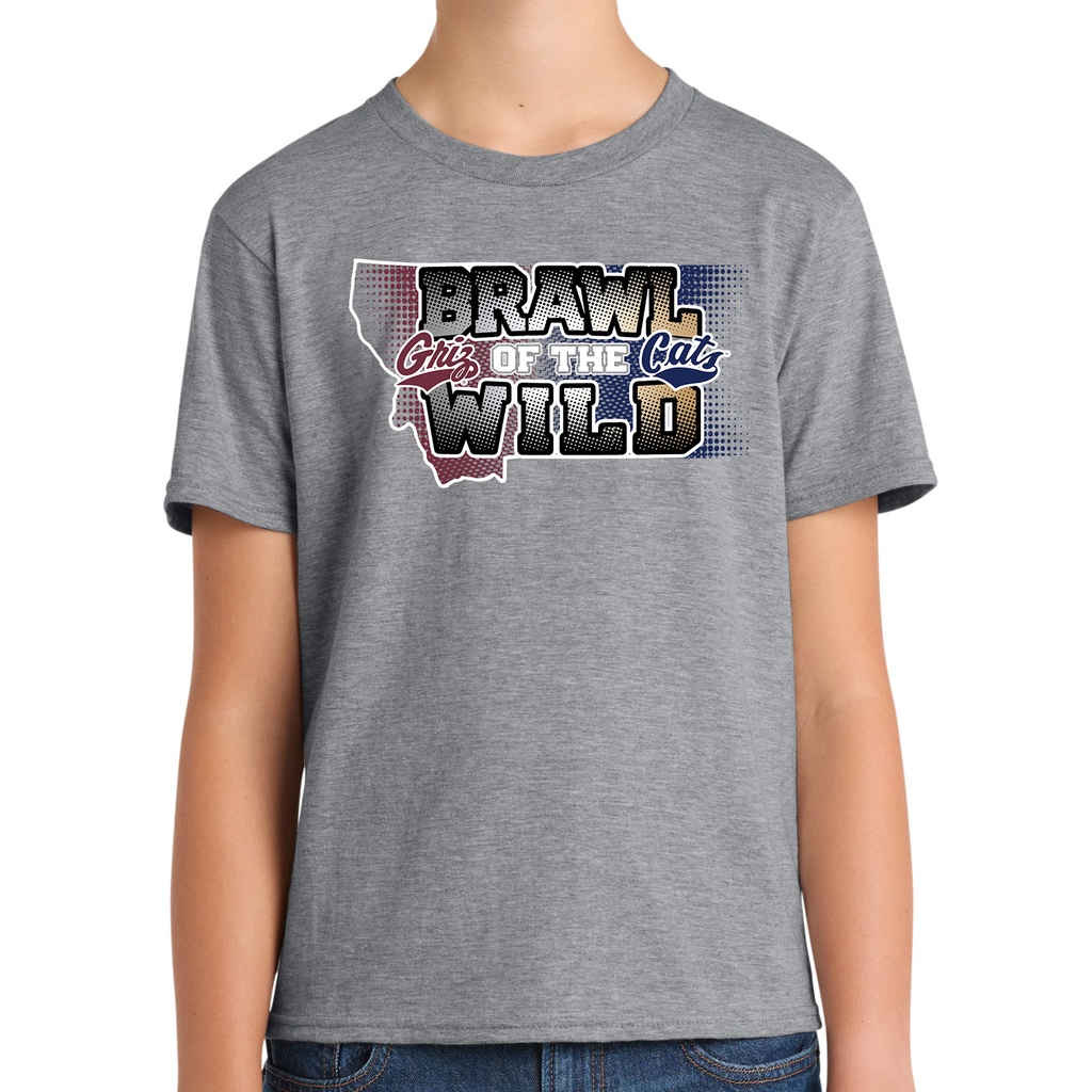 Brawl of the Wild - Youth Cotton Tee