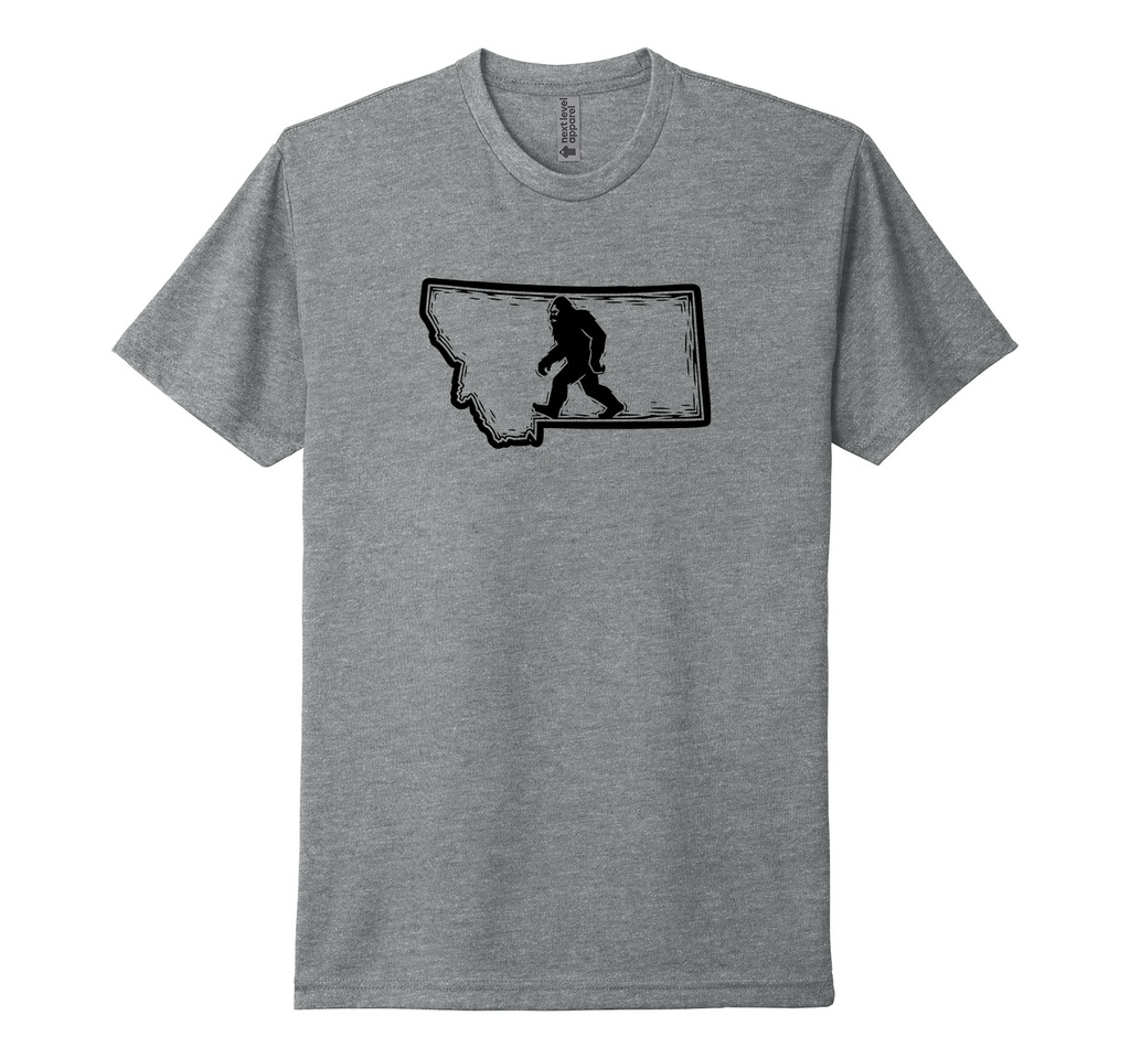 Bigfoot MT shape - Unisex CVC Tee