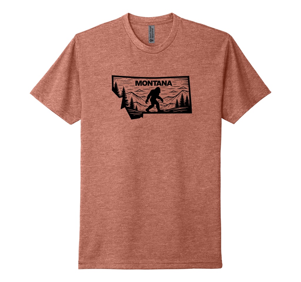 MT Bigfoot Scene - Unisex CVC Tee