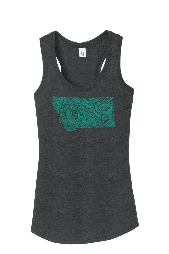 Paisley Montana Tri-blend Tank