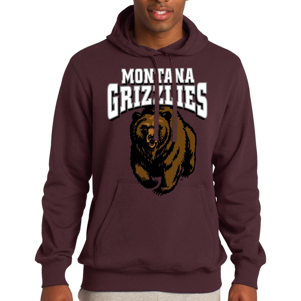 Charging Bear Pullover Hoodie