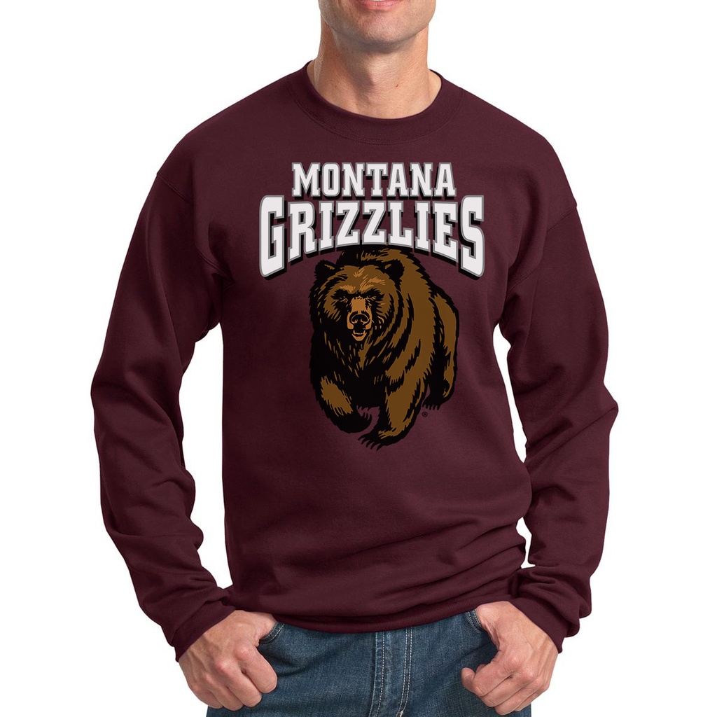 Charging Bear Fleece Crewneck Sweatshirt