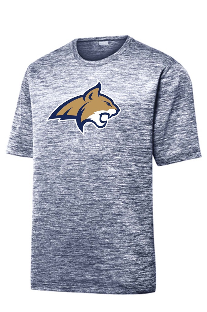 Performance Blue Electric Cats T-Shirt