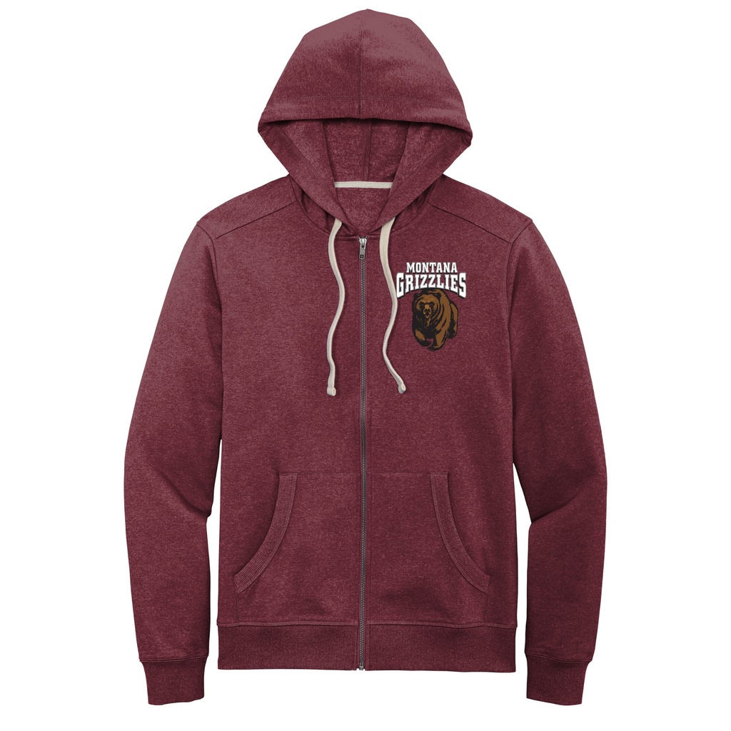 Charging Bear Zip Hoodie