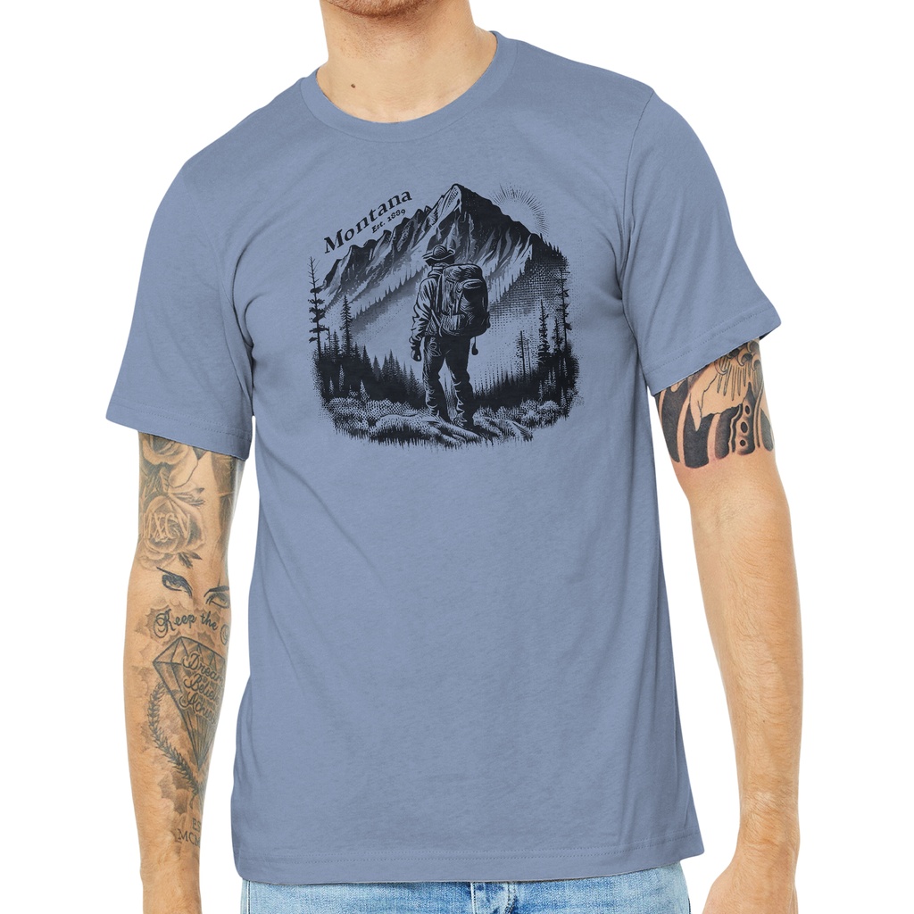 Backpack Adventure - Unisex Soft Blend Tee