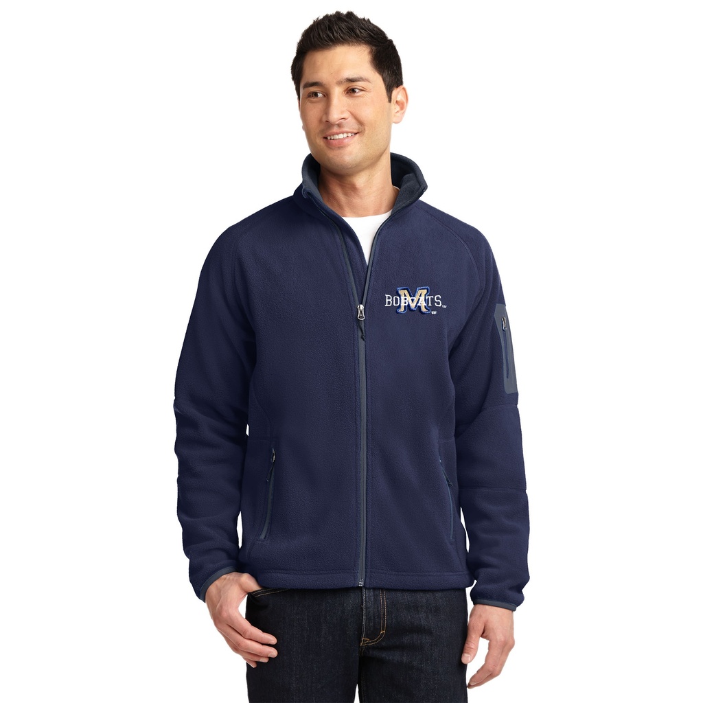 Men's Fleece Full-Zip Jacket - Bobcats