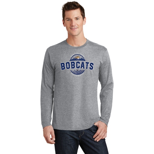 Bobcats 100% Cotton Long Sleeve Shirt
