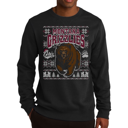 Charging Bear Ugly Christmas Sweater