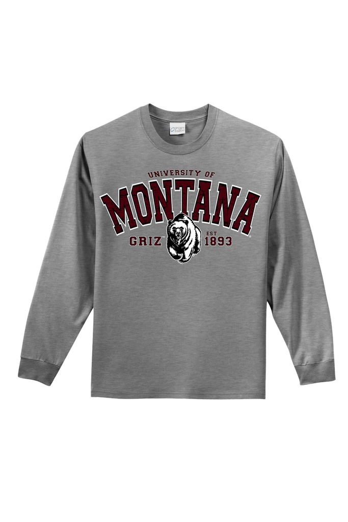 Charging Bear Long 100% Cotton Sleeve Shirt