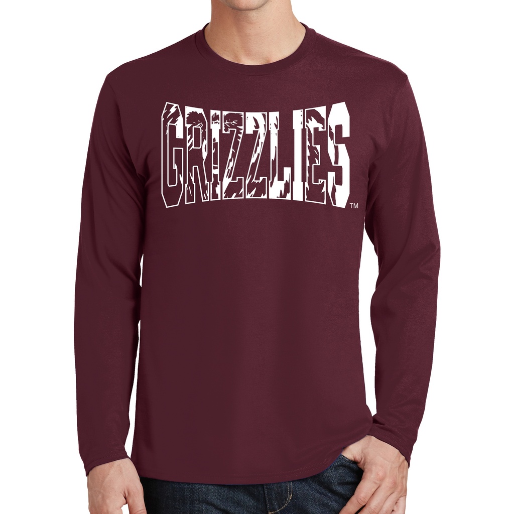 Grizzlies 100% Cotton Long Sleeve Shirt