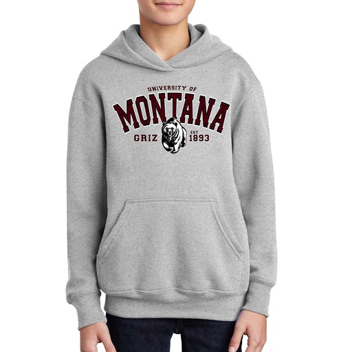 Classic Charging Bear Youth Hoodie