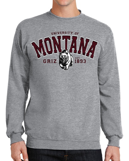 Crewneck Sweatshirt Classic Charging Bear