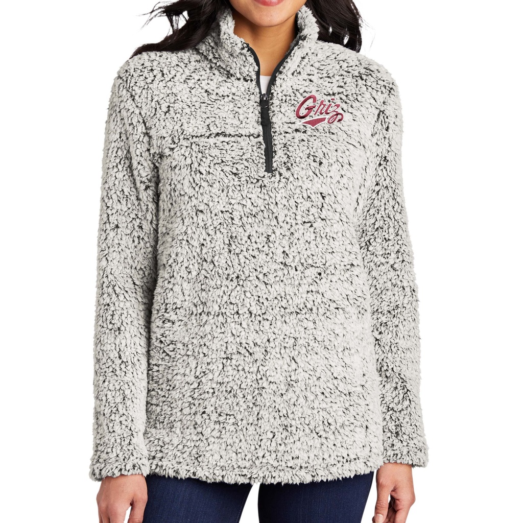 Ladies Cozy 1/4-Zip Fleece