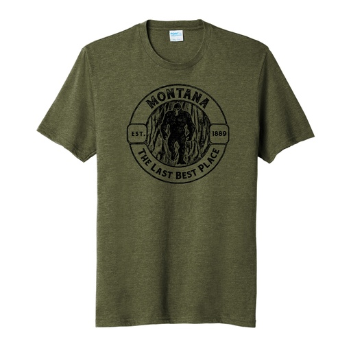 Bigfoot Badge Unisex Soft Blend Tee