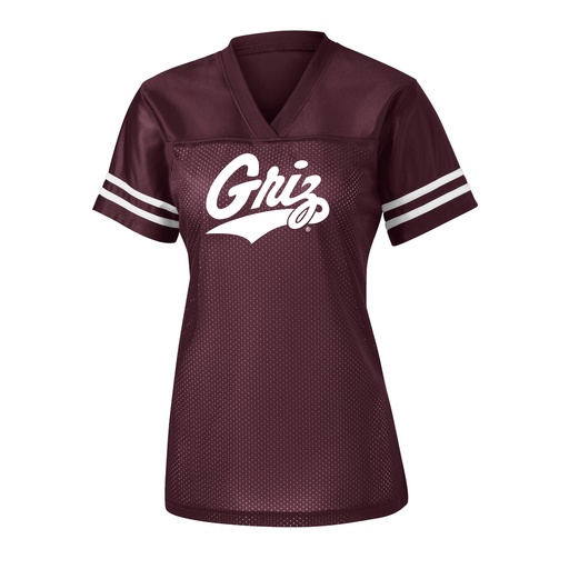 Sport-Tek Ladies PosiCharge Replica Jersey - Griz 406 Two Sided