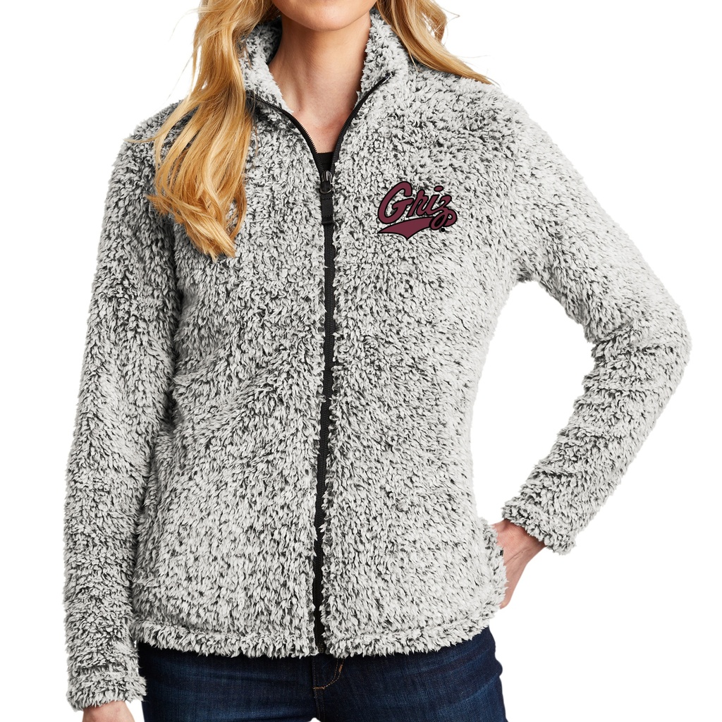 Port Authority Ladies Cozy Fleece Jacket - Embroidered Griz Script
