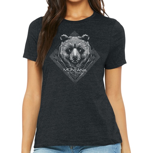 Bear Diamond - Ladies Soft Blend Tee